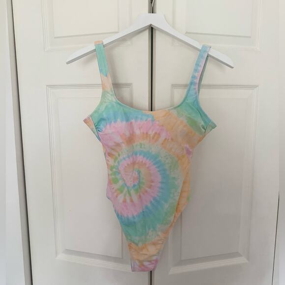 Stoney Clover x Target Tie-Dye One Piece Swimsuit One-Piece Swim Size Small - Picture 3 of 8